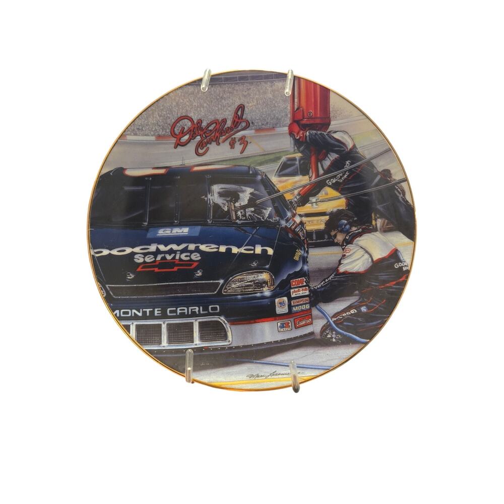 Dale Earnhardt #3 Goodwrench Hamilton Collection Plate Like Clockwork 1997